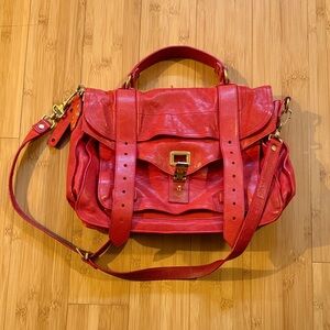 Proenza Schouler PS1 Red Orange Handbag